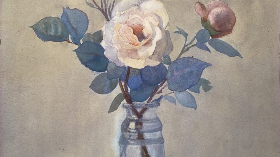 Papieren pinksterbloem